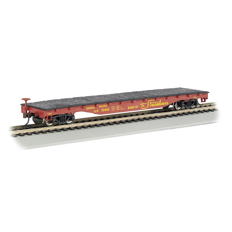 Bachmann 17303 HO Scale 52' Flatcar Union Pacific UP 59486