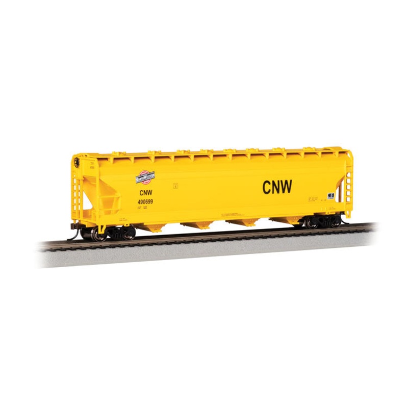 Bachmann 17559 HO Scale 56' ACF Centerflow Covered Hopper CNW 46099