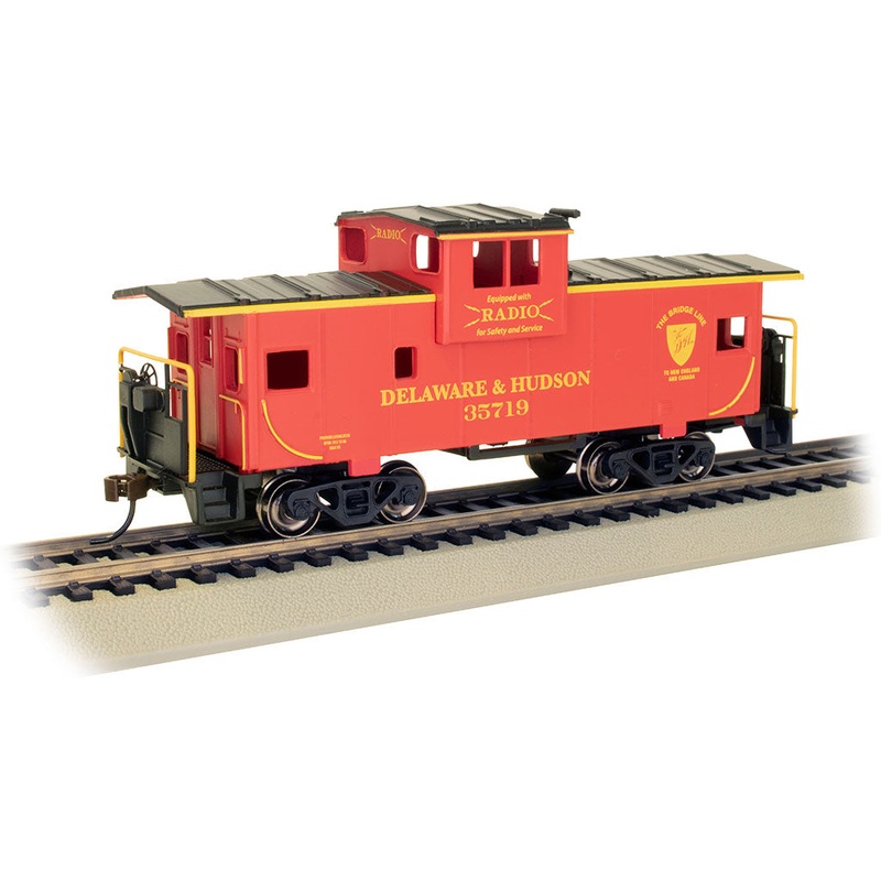 Bachmann 17708 HO Scale Wide Vision Caboose Delaware & Hudson D&H 35719