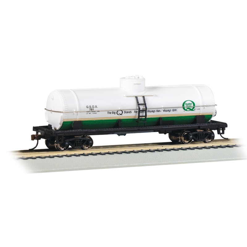 Bachmann 17810 HO Scale Single Dome Tank Car Quaker State QSOX 781