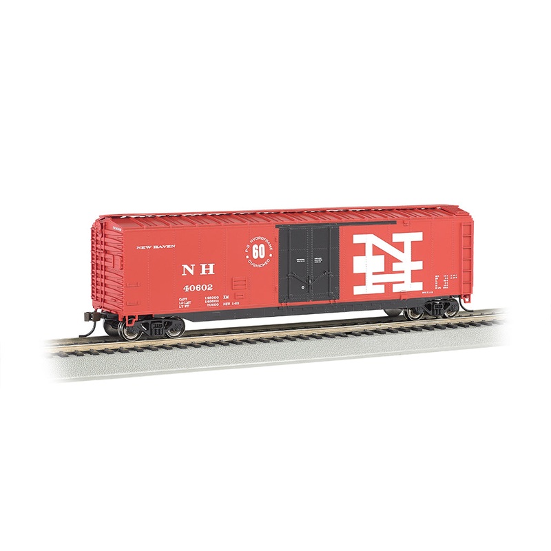Bachmann 18031 HO Scale 50' Plug Door Boxcar New Haven NH