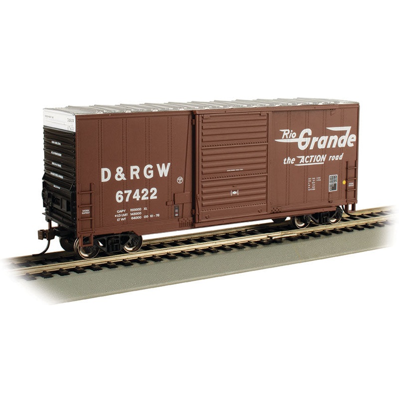 Bachmann 18204 HO Scale Hi-Cube Boxcar Rio Grande D&RGW