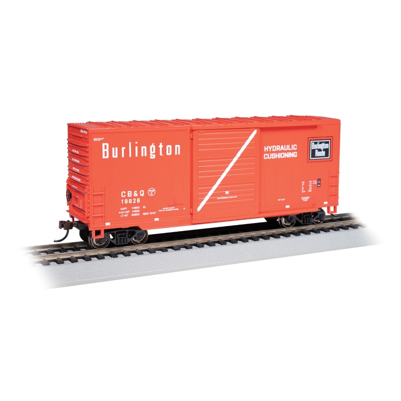 Bachmann 18206 HO Scale Hi-Cube Boxcar Burlington CB&Q 19826