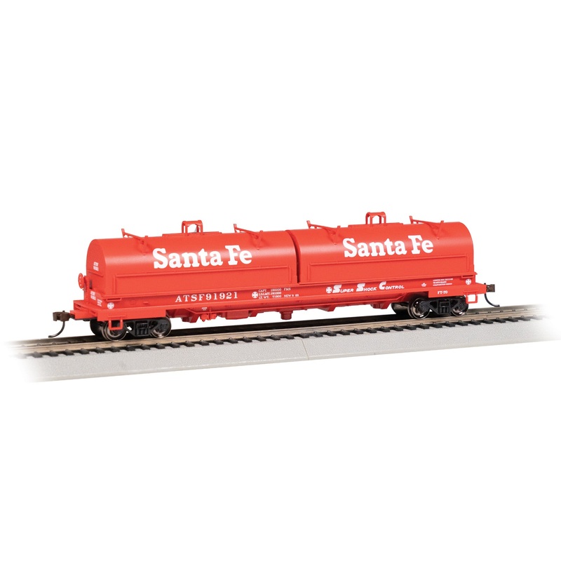 Bachmann 71405 HO Scale Coil Car with Load Santa Fe ATSF 91921