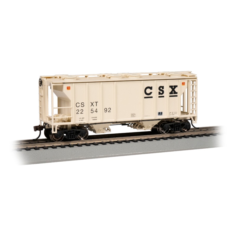Bachmann 73507 HO Scale PS2 2 Bay Covered Hopper CSXT 225492