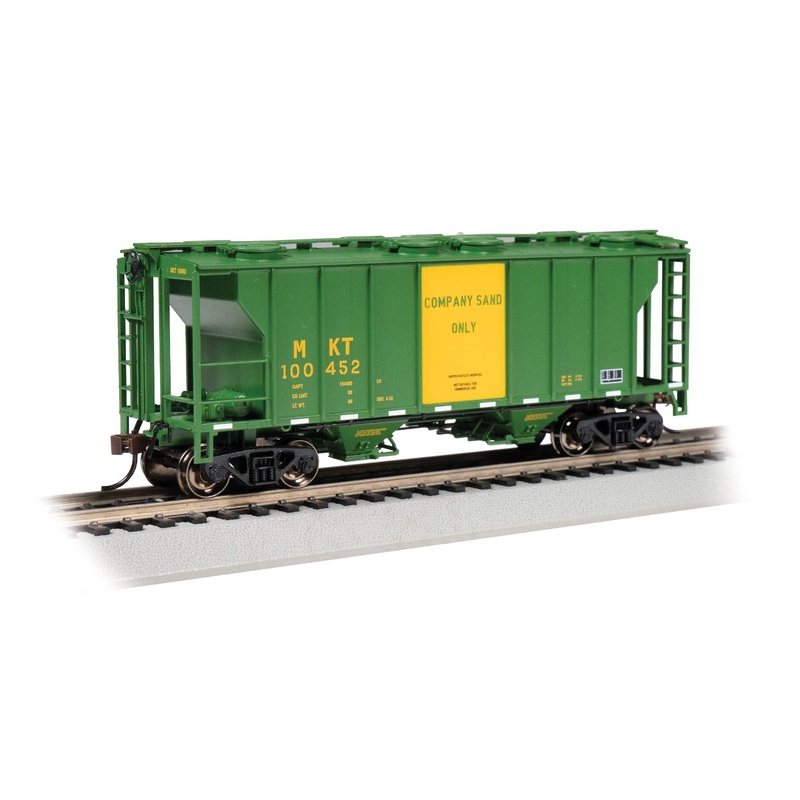 Bachmann 73508 HO Scale PS2 2 Bay Covered Hopper MKT 100452