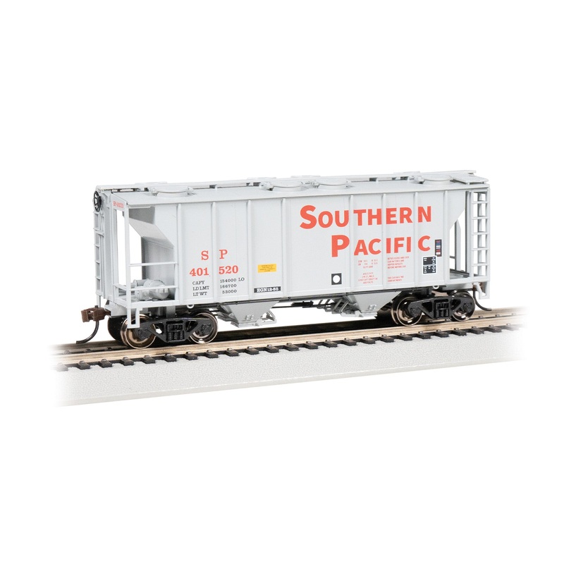 Bachmann 73509 HO Scale PS2 2 Bay Covered Hopper Southern Pacific SP 401520