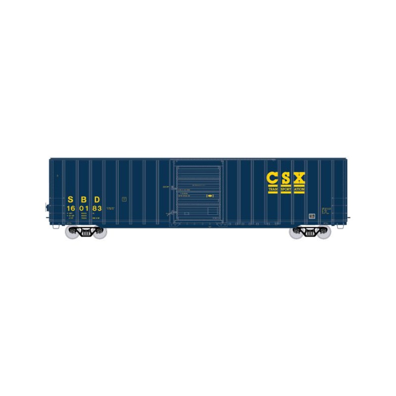 Exactrail Platinum EP80409 HO Scale Berwick 7580 Appliance Boxcar CSXT SBD 160183
