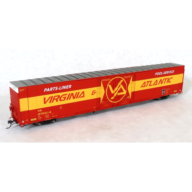 Home Shops HFB-007-001 HO Scale GSC 86' Double Plug Door Boxcar Virginia and Atlantic VA 270409