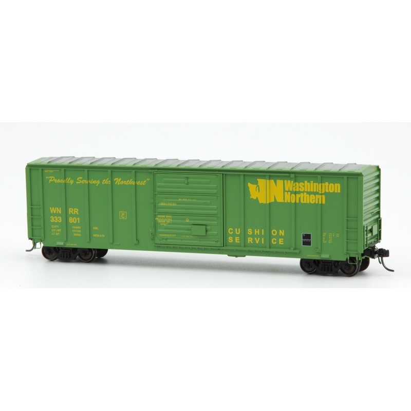 Home Shops HFB-018-001 HO Scale 50' PS 5277 Boxcar Washington Northern WNRR 333801