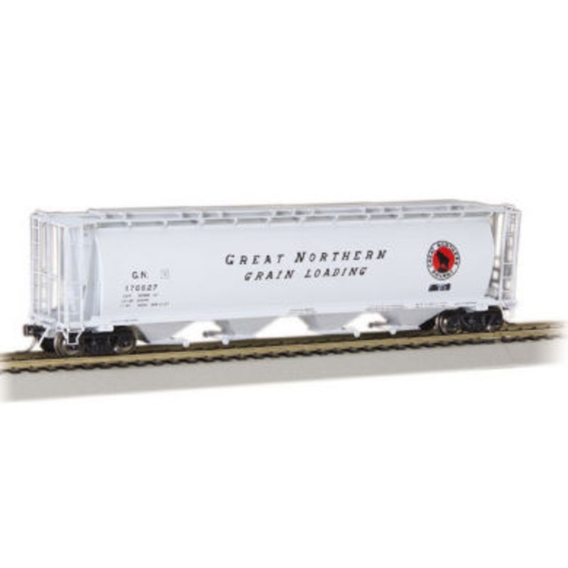 Bachmann 19111 HO Scale 4 Bay Covered Hopper Great Northern GN