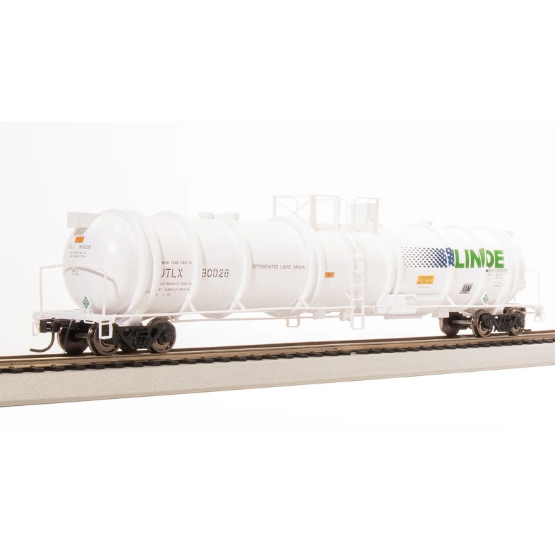 BLI 8036 HO Scale Cryogenic Type C Tank Car Linde UTLX (2 Pack)