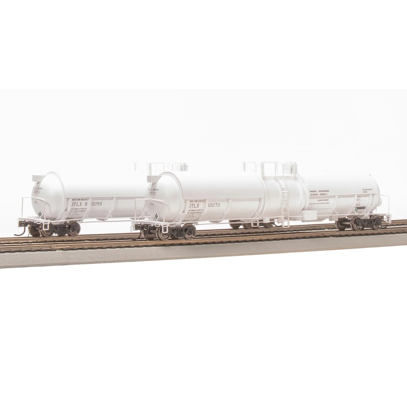 BLI 8037 HO Scale Cryogenic Tank Car UTLX (White) 2 Pack