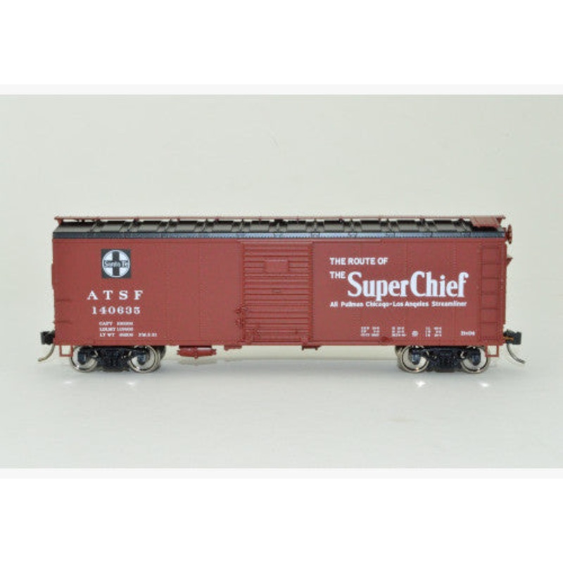 Bowser 43144 HO Scale 40' Boxcar Santa Fe Super Chief ATSF 140670