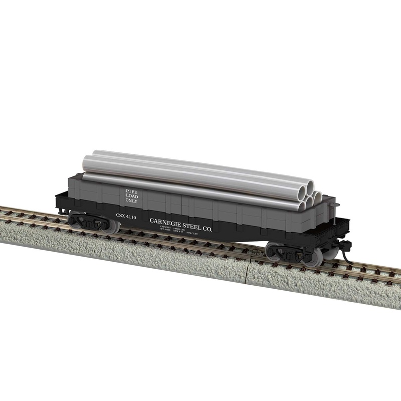 Lionel 2454110 HO Scale Carnegie Steel with Pipe Load