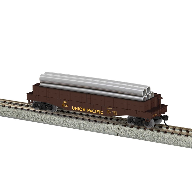 Lionel 2454120 HO Scale Union Pacific UP with Pipe Load