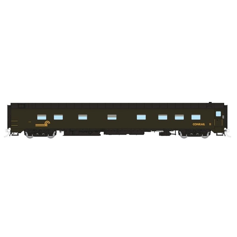 Rapido 104110 HO Scale 10-5 Sleeper Conrail 11 - Pullman Green