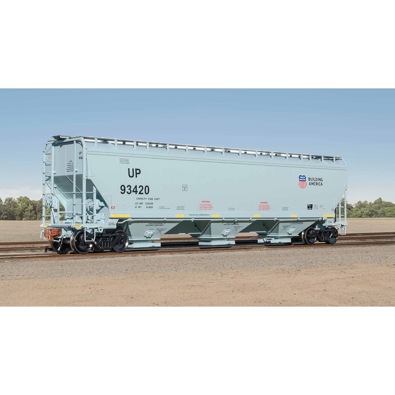 ScaleTrains Rivet 40336 HO Scale Gunderson 5188 Covered Hopper Union Pacific UP 93085