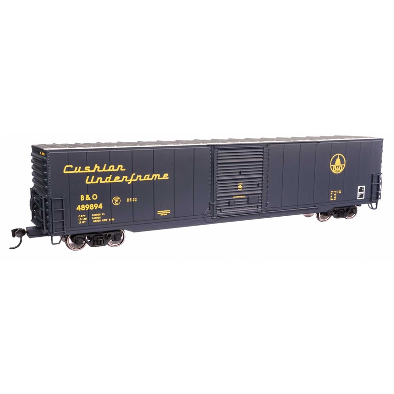 Walthers 910-3356 HO Scale 60' PS Single Door Auto Parts Boxcar Baltimore & Ohio B&O 489894