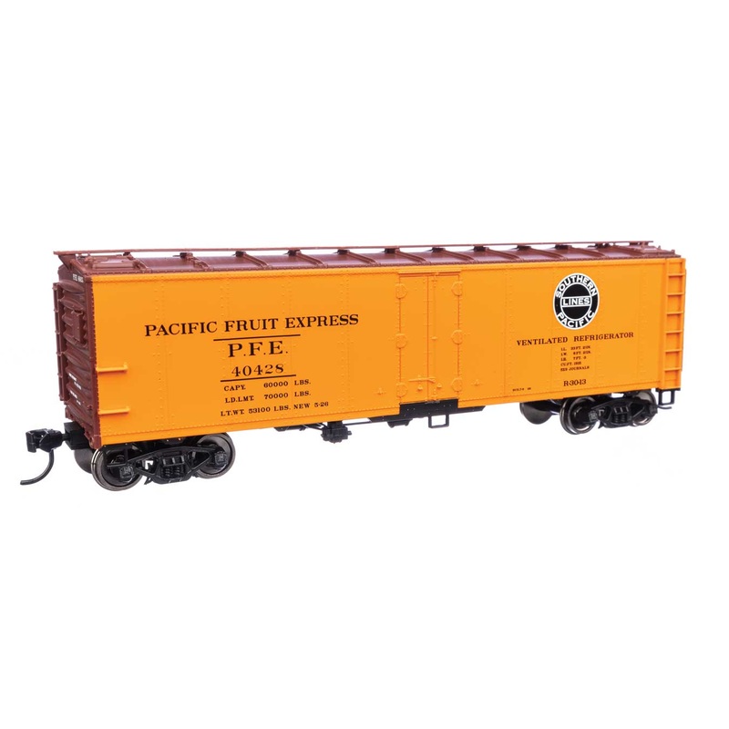 Walthers 910-41415 HO Scale 40' Steel Reefer Pacific Fruit Express UP/PFE 40428