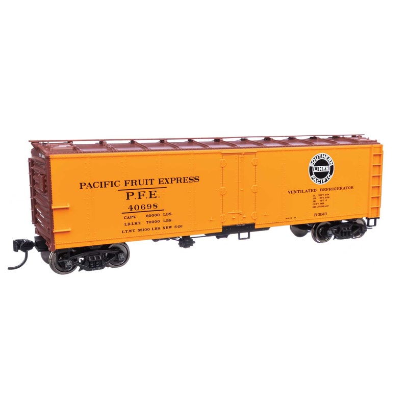 Walthers 910-41416 HO Scale 40' Steel Reefer Pacific Fruit Express UP/PFE 40698