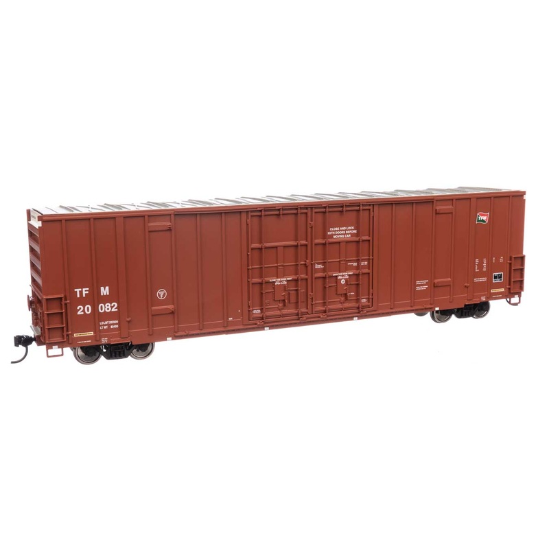 Walthers Mainline 910-3037 HO Scale 60' High Cube Boxcar Transportacion Ferroviaria Mexicana TFM 20082