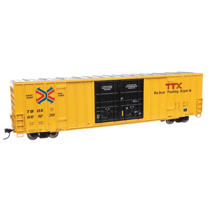 Walthers Mainline 910-3043 HO Scale 60' High Cube Boxcar TTX TBOX 661239