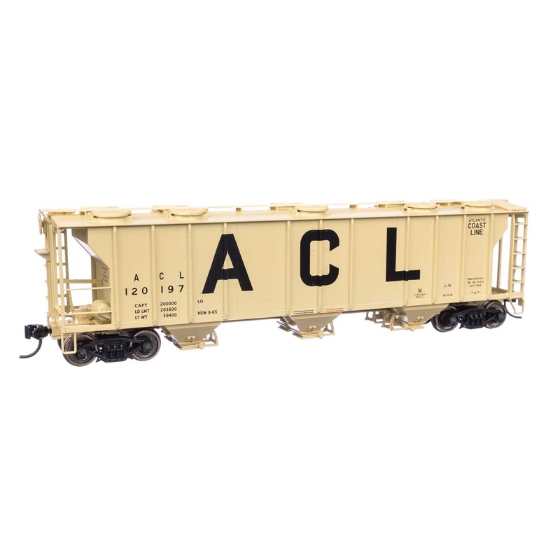 Walthers Mainline 910-7037 HO Scale PS-2 2893 3 Bay Covered Hopper Atlantic Coast Line ACL 120197