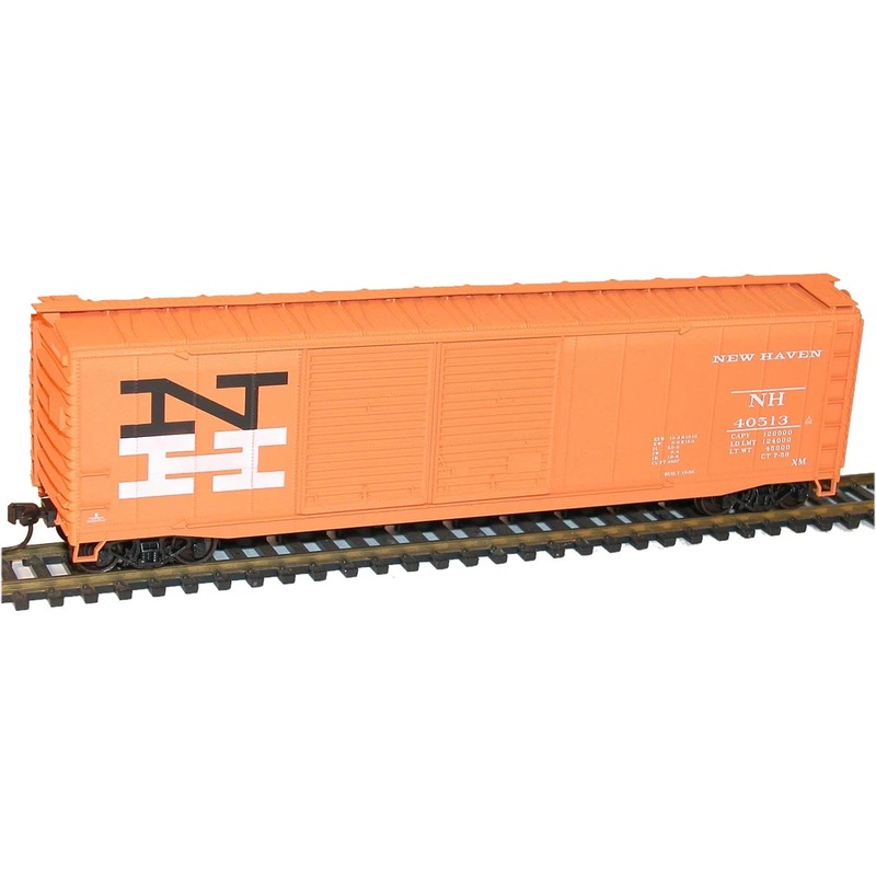 Accurail 52161 HO Scale 50' AAR Double Door Boxcar Kit New Haven NH 40513