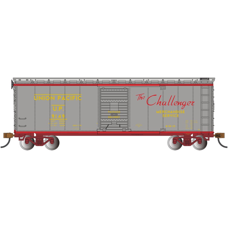 Bachmann 16028 HO Scale PS-1 40' Boxcar Union Pacific UP 9149 (Challenger Merchandise Service Scheme)