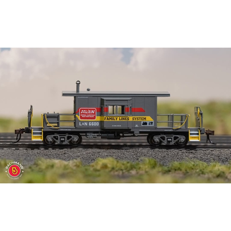 Bachmann 76405 HO Scale Transfer Caboose Family Lines System L&N 6600