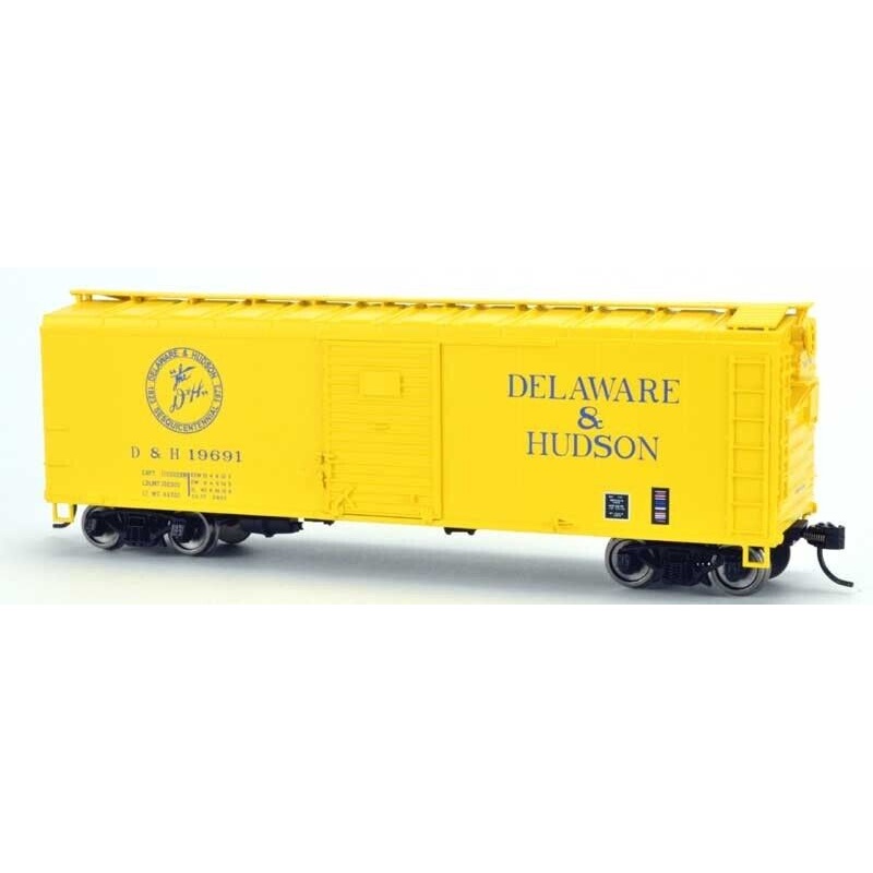 Bowser 42848 HO Scale 40' Boxcar Delaware & Hudson D&H 19688