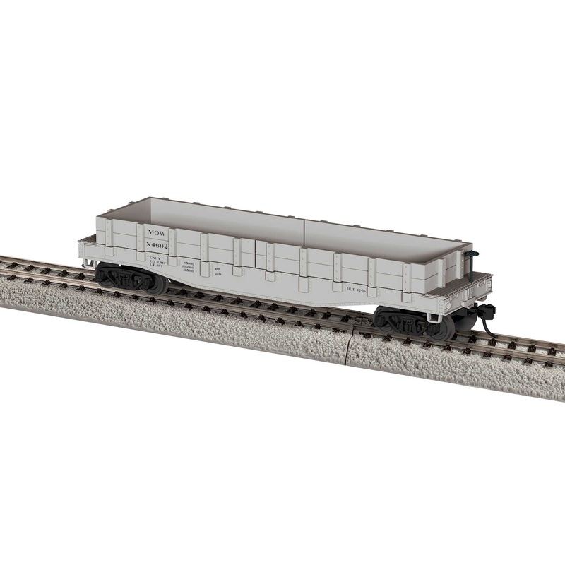 Lionel 2454280 HO Scale Woodside Gondola MoW Gray