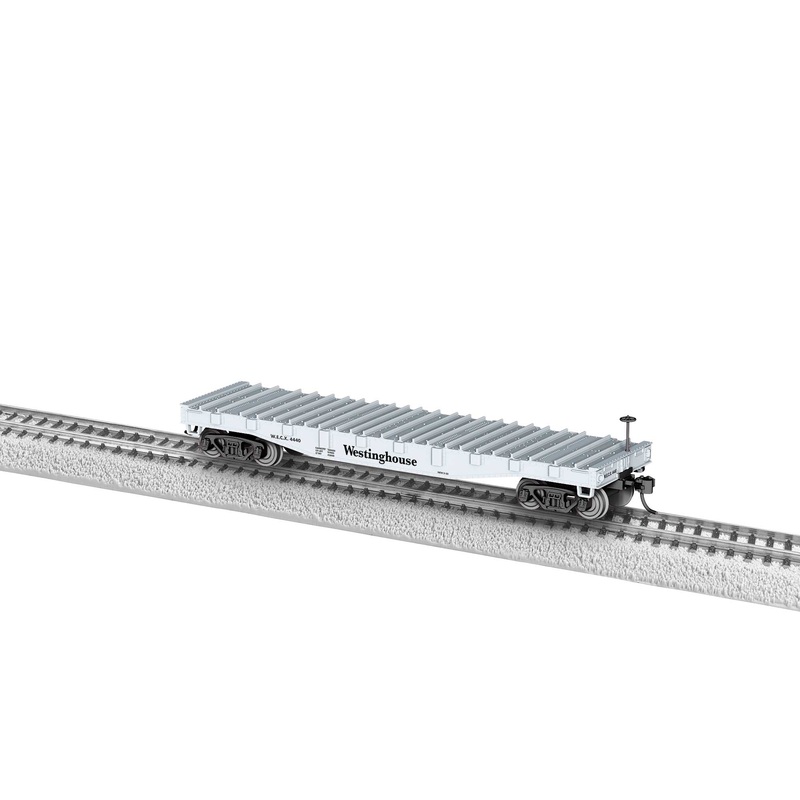 Lionel 2454440 HO Scale Steel Deck Flatcar Westinghouse