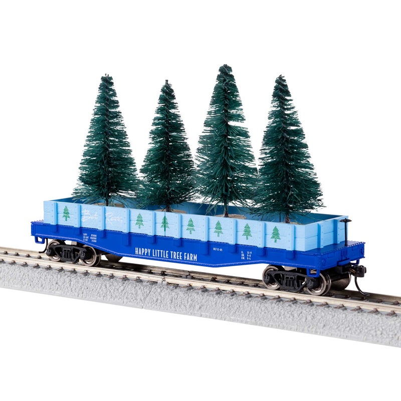 Lionel 2454590 HO Scale Bob Ross Happy Little Trees Gondola
