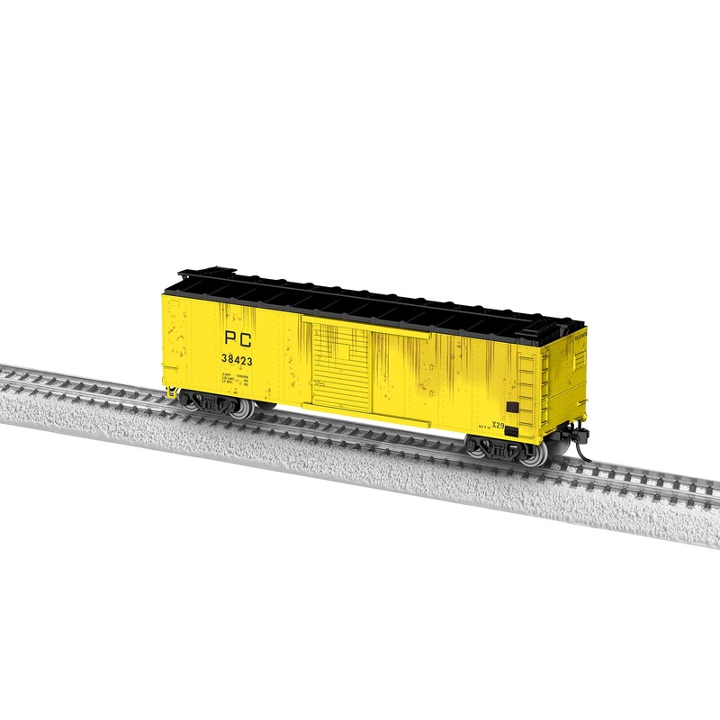 Lionel 2454700 HO Scale Weathered Boxcar Penn Central PC 38423