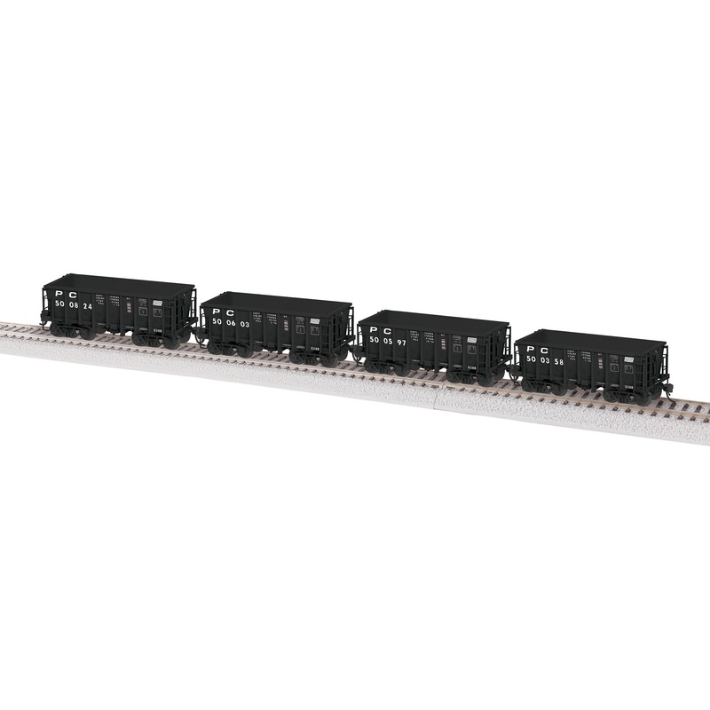 Lionel 2474101 HO Scale G38B Penn Central 4 Pack #1