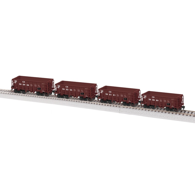 Lionel 2474121 HO Scale G38B Conrail 4 Pack A #1 (Brown Scheme)