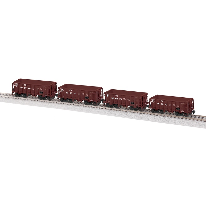 Lionel 2474122 HO Scale G38B Conrail 4 Pack A #2 (Brown Scheme)