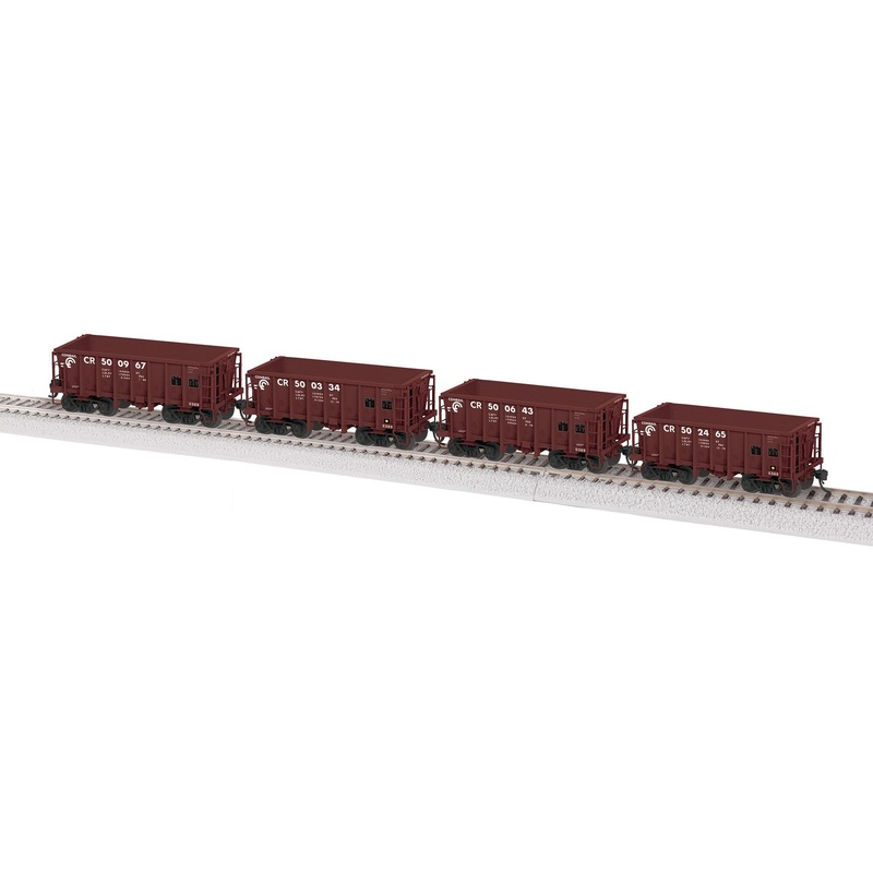 Lionel 2474131 HO Scale G38B Conrail 4 Pack B #1 (Brown Scheme)