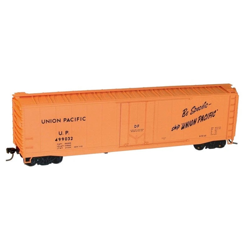 Accurail 5133 HO Scale 50' AAR Riveted Plug Door Boxcar Kit Union Pacific UP 499032