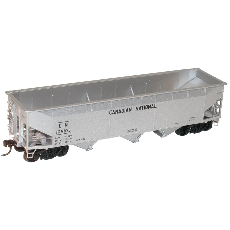 Accurail 7550 HO Scale 70 Ton 3 Bay Hopper Kit Canadian National CN 109103