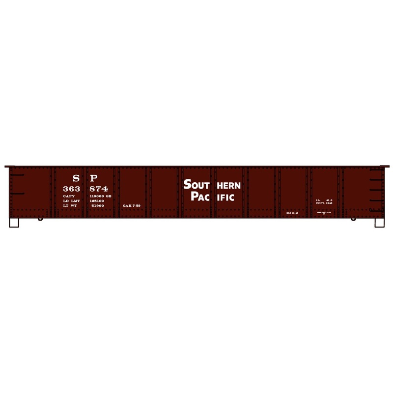 Accurail 81732 HO Scale 41' AAR Steel Gondola Kit Southern Pacific SP 363874