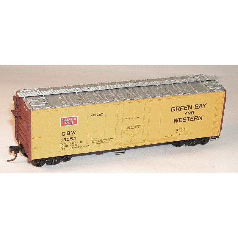 Accurail 8517 HO Scale 40' Steel Reefer Kit Green Bay & Western GBW 19054