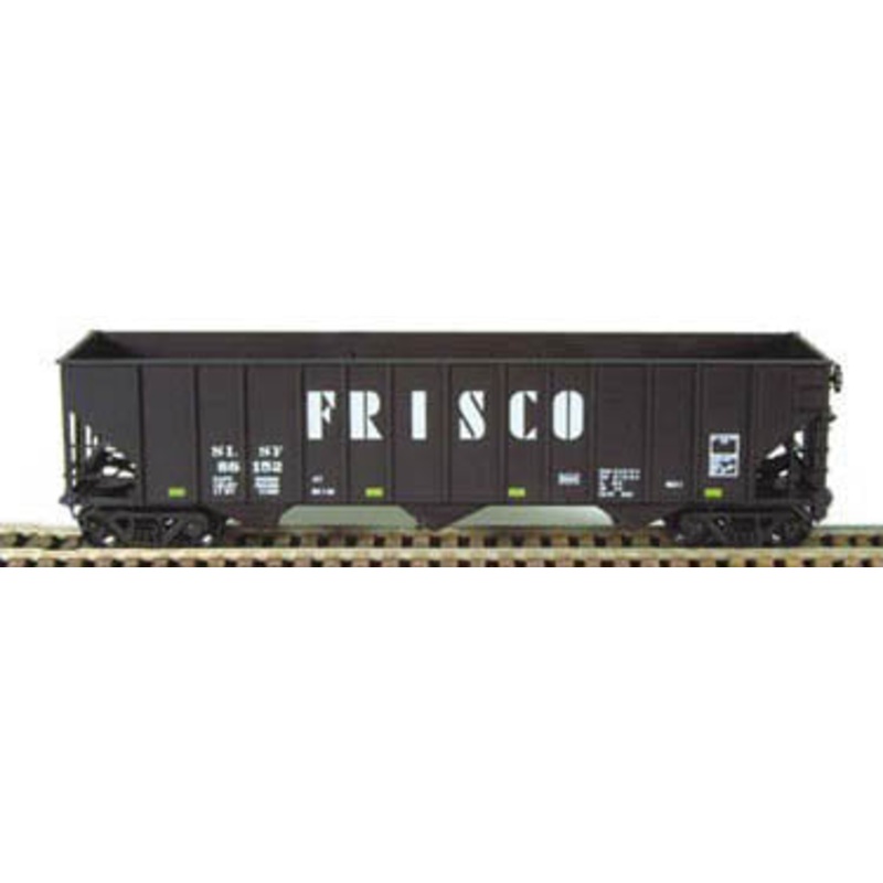 Bowser 42879 HO Scale 100 Ton 3-Bay Hopper Frisco SL-SF 88420