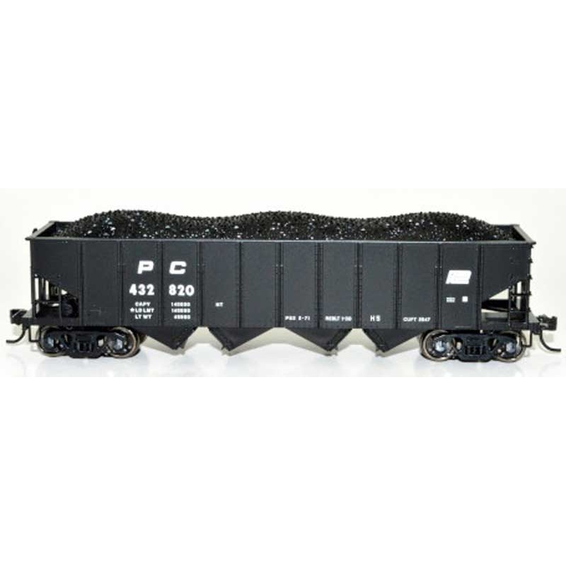 Bowser 43007 HO Scale H21a Open Hopper Penn Central PC 432820