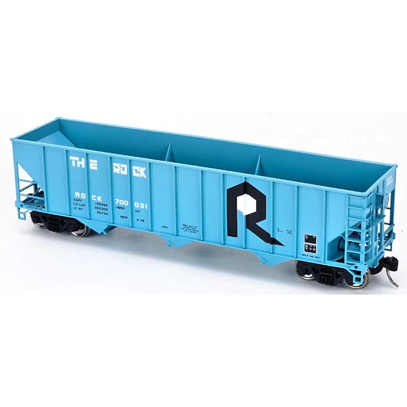 Bowser 43540 HO Scale 100 Ton 3-Bay Hopper Rock Island 700031 (The Rock)
