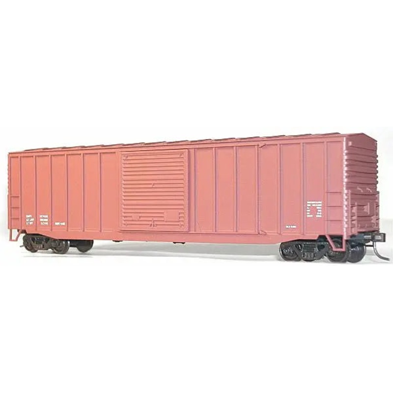 Accurail 5699 HO Scale 50' AAR Exterior Post Boxcar Kit Data Only - Oxide