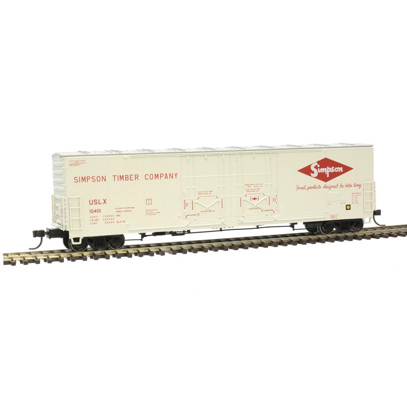 Atlas 20006784 HO Scale Evans 53' Double Plug Door Boxcar Simpson USLX 10401