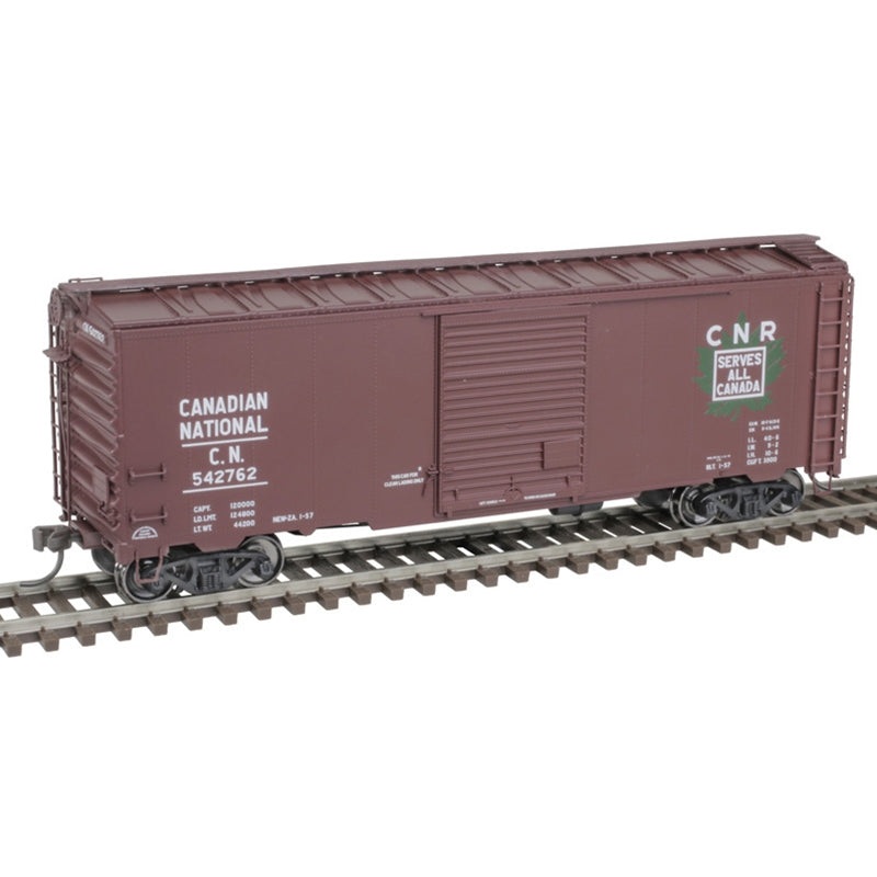 Atlas 20006830 HO Scale 40' Post War Boxcar Canadian National CN 542762